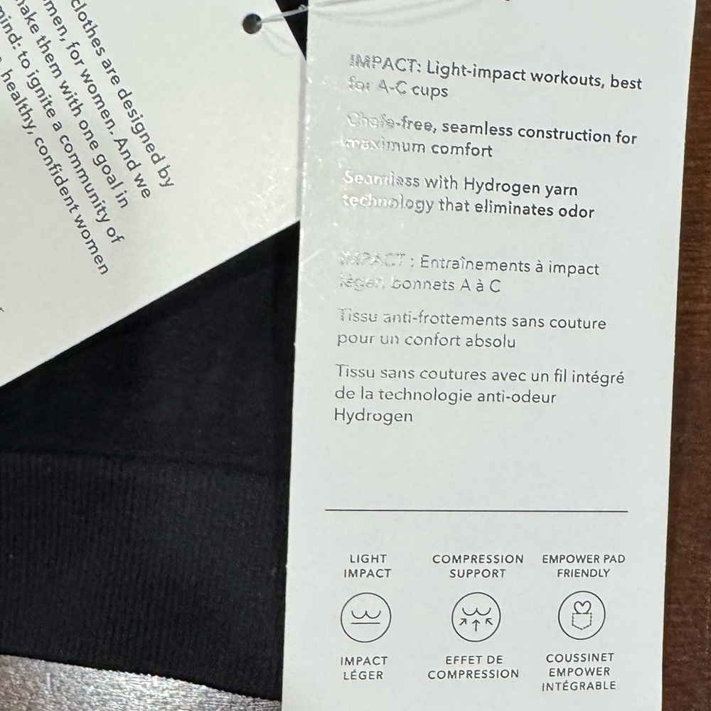 ATHLETA Renew Seamless Comfy Sports Bra A -C Cups Yoga Pilates NWT Medium - Picture 10 of 12